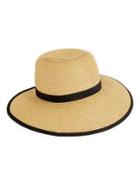 Collection 18 Contrast-trimmed Facesaver Sun Hat