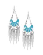 Design Lab Lord & Taylor Crescent Chandelier Earrings