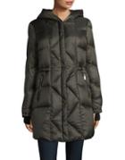 French Connection Zip-front Puffer Walker Coat