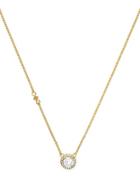 Cole Haan Crowns Of Light Round Pendant Necklace