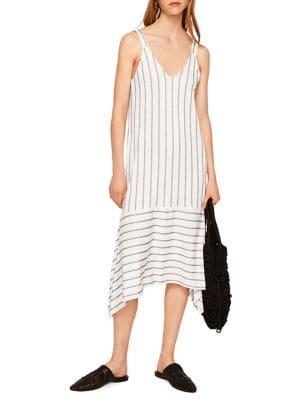 Mango Striped Shift Dress