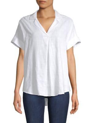 Core Life Striped Collared Tee