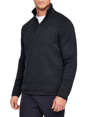 Under Armour Ua Specialist Henley 2.0 Long-sleeve Sweatshirt