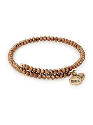 Alex And Ani Spark Brilliance Wrap Beaded Bracelet