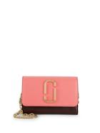 Marc Jacobs Chain Leather Crossbody Wallet