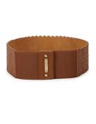 Michael Michael Kors Perforated Leather Belt