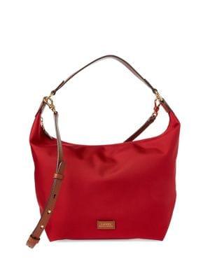 Lauren Ralph Lauren Logo Hobo Bag