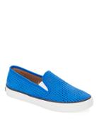 Sperry Seaside Perforated Leather Slip-on Sneakers