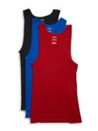 Polo Ralph Lauren 3-pack Set Of Ribbed Tanks