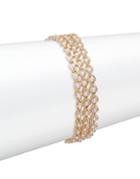 Kensie Faux Pearl Chain Bracelet