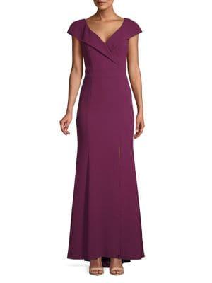 Xscape High-low Floor-length Dress