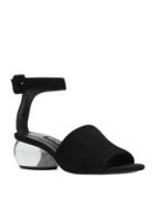 Nine West Enyo Suede Ankle-strap Sandals