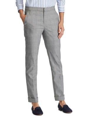 Lauren Ralph Lauren Glen Plaid Stretch Pants