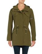 Vince Camuto Removable Hood Anorak Jacket