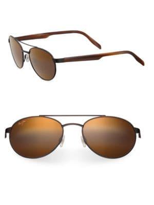 Maui Jim Upcountry Polarized Aviator Sunglasses