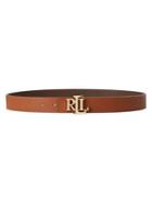 Lauren Ralph Lauren Logo Leather Belt