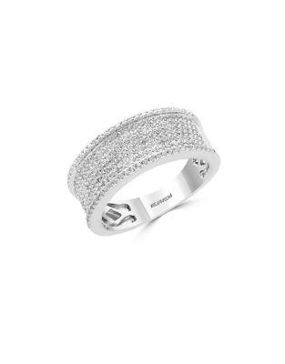 Effy Diamond & Silver Ring