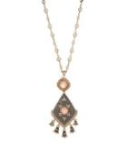 Marchesa Crystal-embellished Pendant Necklace