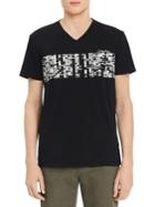 Calvin Klein Printed V-neck Tee