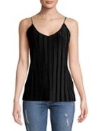 Vero Moda Tonal Stripe V-neck Sleeveless Top
