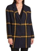 Donna Karan Novelty Notch Coat