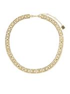 Laundry By Shelli Segal Watch Band Link Collar Necklace