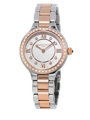 Frederique Constant Delight Quartz Two-tone Stainless Steel Bracelet Watch