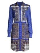 Elie Tahari Roxanne Paisley Georgette Dress