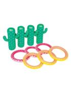 Sunnylife Cactus 4-piece Inflatable Ring Toss Set