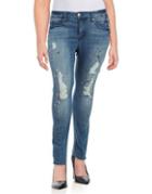 Melissa Mccarthy Seven7 Plus Skinny Distressed Jeans