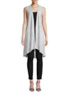 Jones New York Heathered Sleeveless Vest