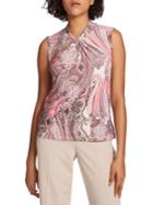 Tommy Hilfiger Printed Twisted-neck Top
