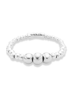 Uno De 50 My Energy Silverplated Beaded Bracelet