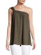 Bailey 44 Smocked 1-shoulder Top