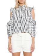 Walter Baker Silvia Dotted Blouse