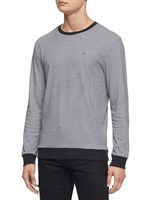 Calvin Klein Long-sleeve Feeder Stripe Shirt