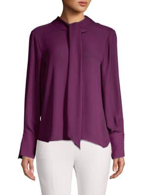 Donna Karan Drape Drop Shirt