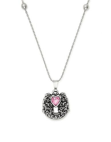 Alex And Ani Fortune's Favor Swarovski Crystal Love & Luck Pendant Necklace