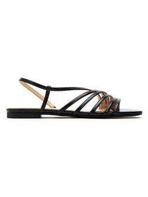 Katy Perry The Pearla Strappy Slingback Faux Leather Sandals