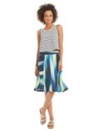 Trina Turk Elberta Stripe Crop Top