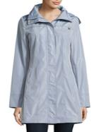 Ellen Tracy Lightweight Packable Rain Coat