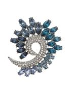 Anne Klein Silvertone Cluster Brooch