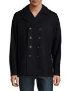 Michael Kors Wool-blend Peacoat