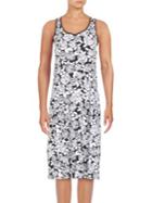 Lord & Taylor Floral-print Sleeveless A-line Dress