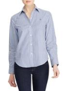 Lauren Ralph Lauren Petite Cotton Button-down Shirt
