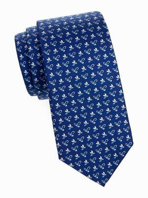Brooks Brothers Silk Bee-print Tie