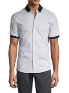 Michael Kors Pindot Ringer Short-sleeve Shirt