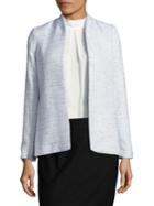 Calvin Klein Tweed Long Sleeve Jacket