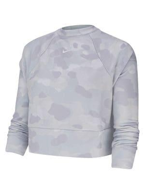 Nike Camouflage Crewneck Top