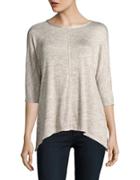 Lord & Taylor Dolman Sleeved Knit Top